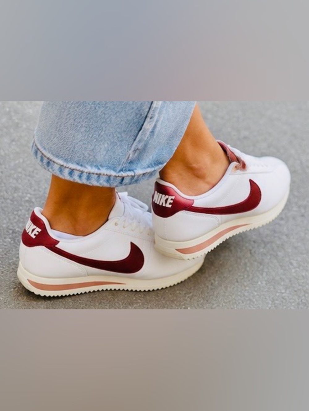 Nike Cortez Retro Forrest Gump Sneakers as 8.5